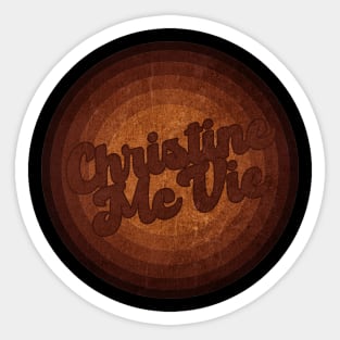 Christine McVie - Vintage Style Sticker